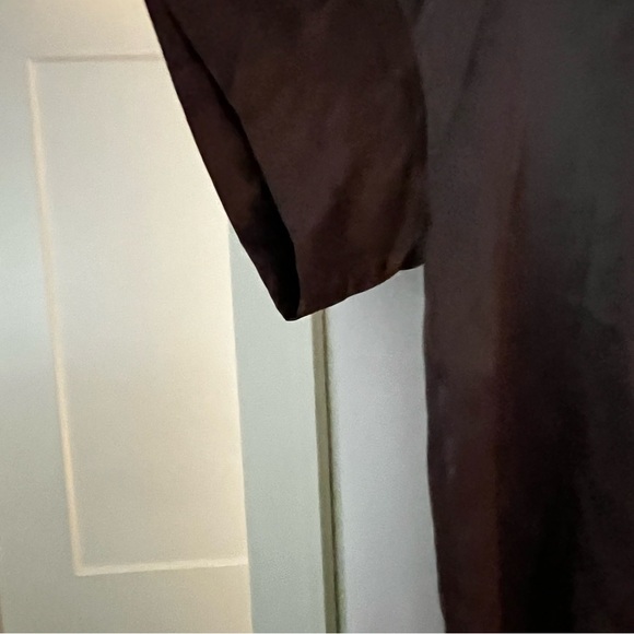 Lafayette 148 Caprice Silk Charmeuse Blouse with Chain Detail - Picture 5 of 8